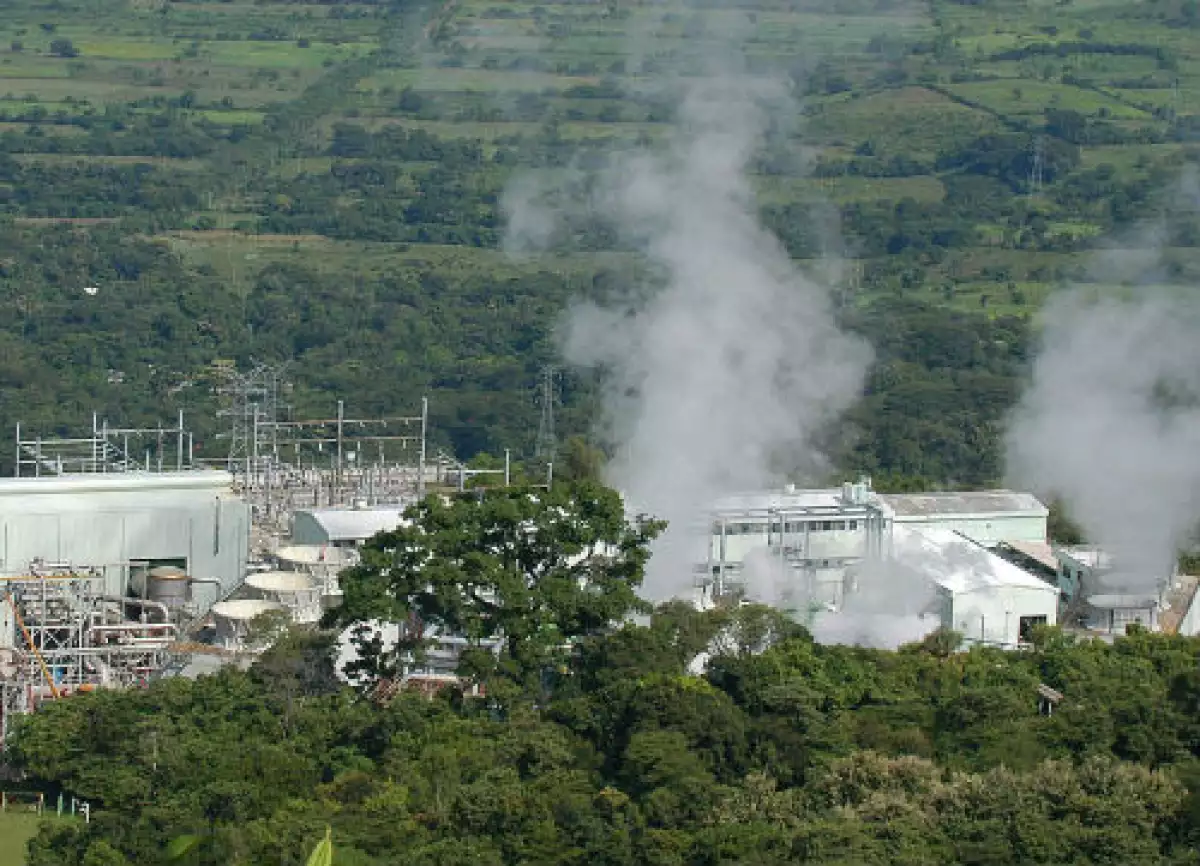 planta de geotermia