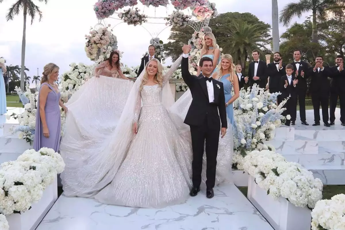 Fotos de la boda de Tiffany Trump en Mar-a-Lago