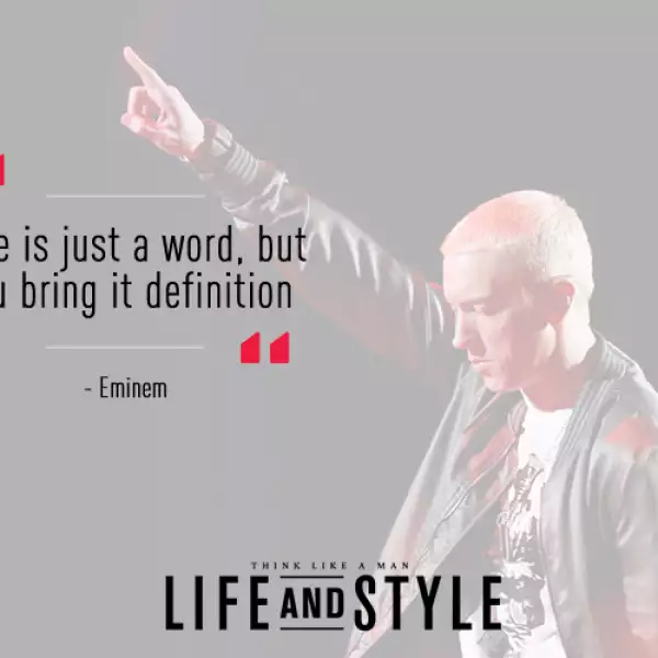 En las palabras de Eminem (Getty Images)