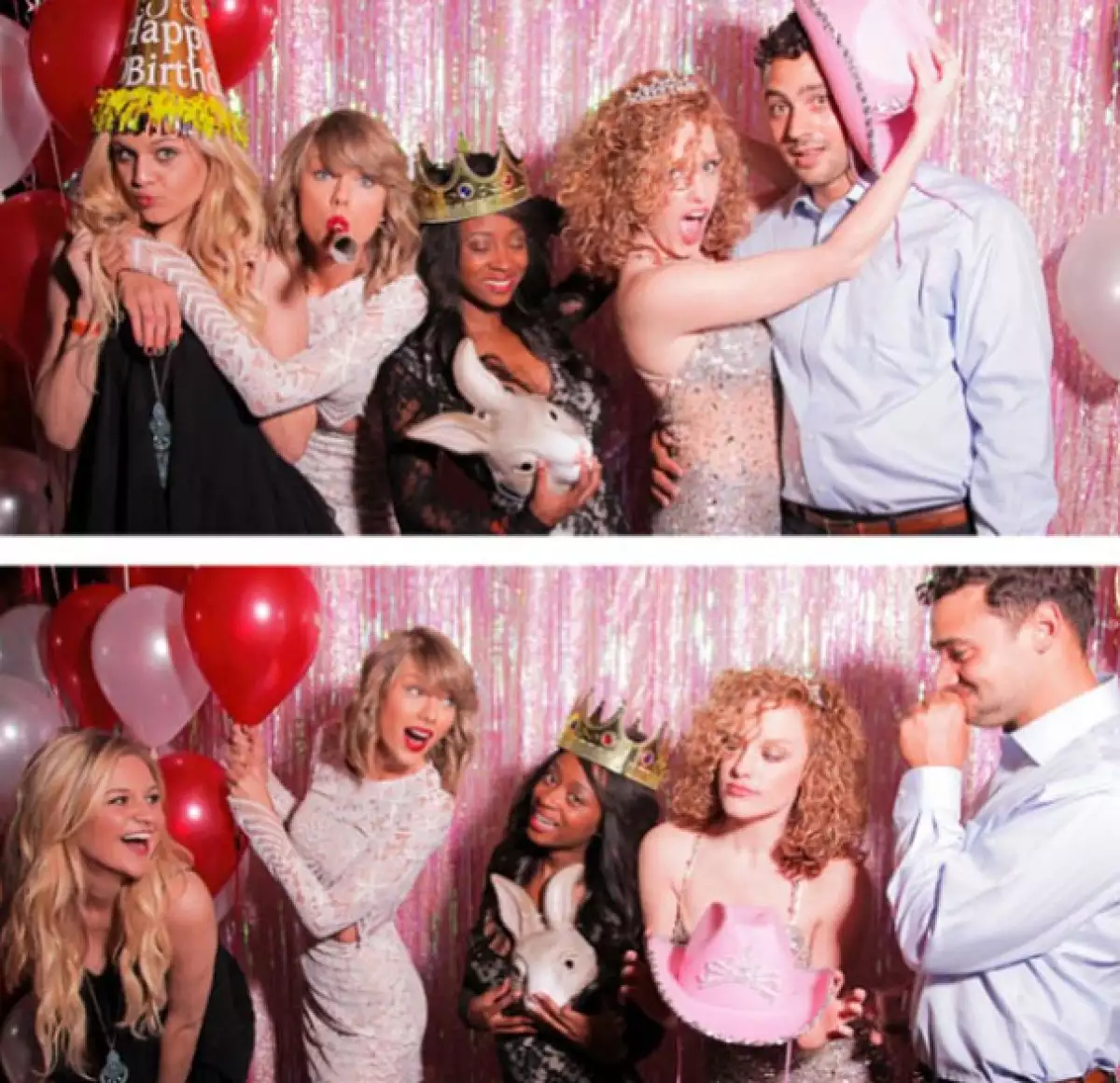 Además, celebró en compañía de sus amigos.