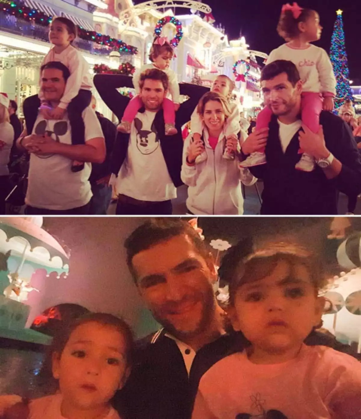 La guapa tapatía se trasladó hasta Disney con sus hermanos y SU suegra para disfrutar de un "mini trip" y comenzar las festividades decembrinas.
