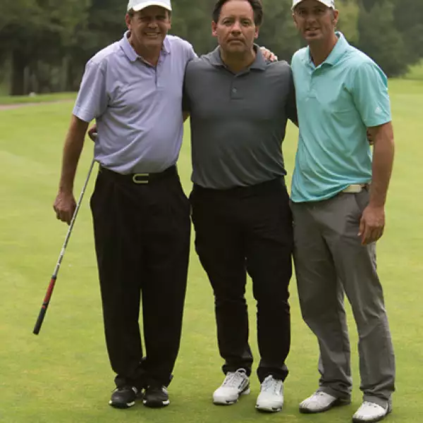 Manuel Llamas, Héctor Felix y Jorge Goeters