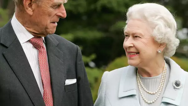 Felipe, duque de Edimburgo, e Isabel II.