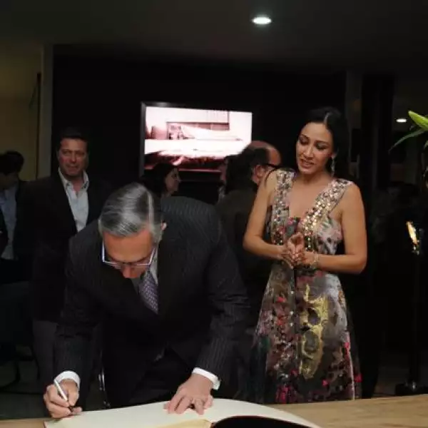 Ricardo Salinas Pliego,Maria Laura Medina