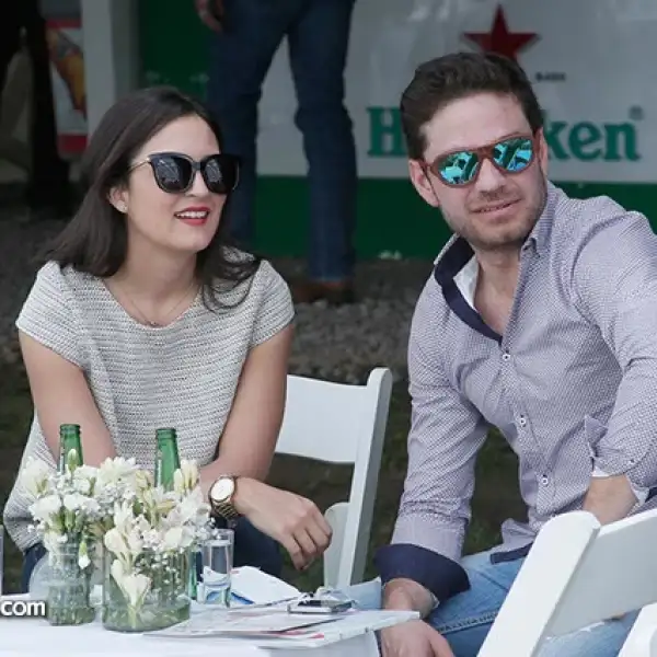 Pamela Arce y Carlo Garsini