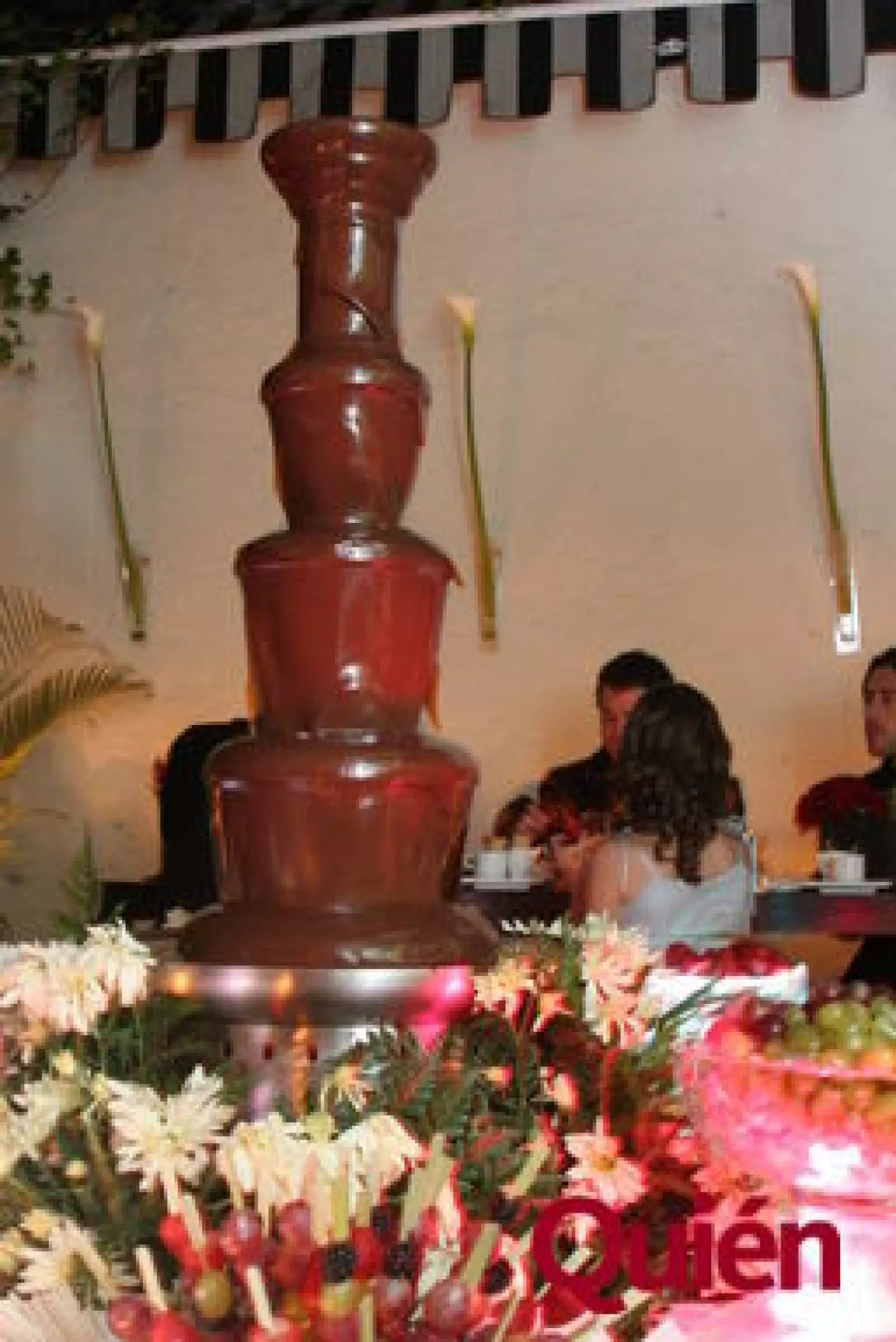 Fuente de chocolate