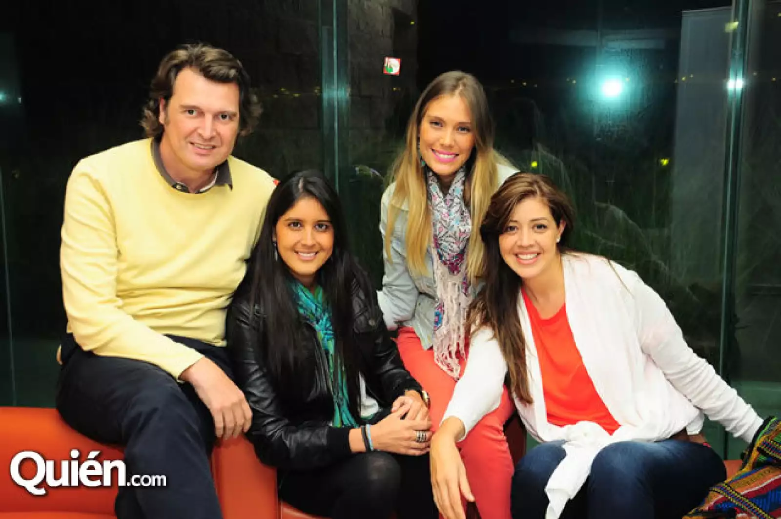 David Vidal, Jenny Ornelas, Adriana Ontiveros e Irith Ornelas