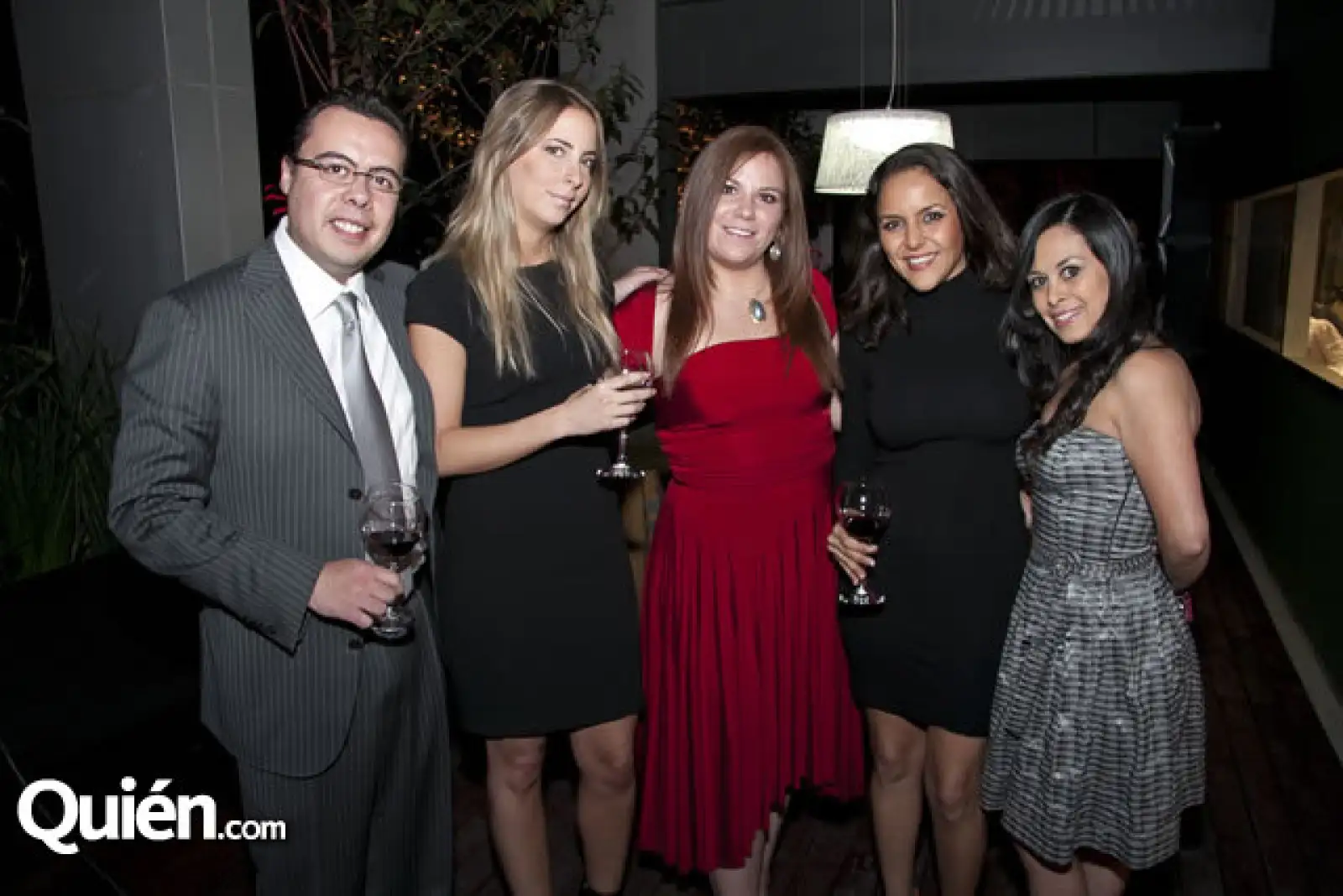 Guillermo Cabrera,Montserrat Alonso,Lili Ruiz,Eugenia Obregón y Pamela Márquez