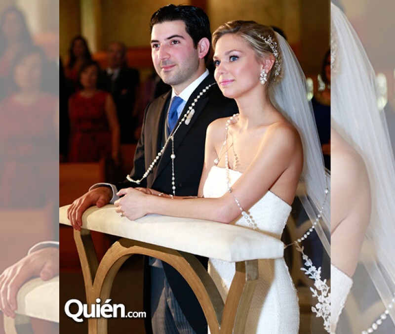 Andrés Lankenau y Fernanda de la Garza