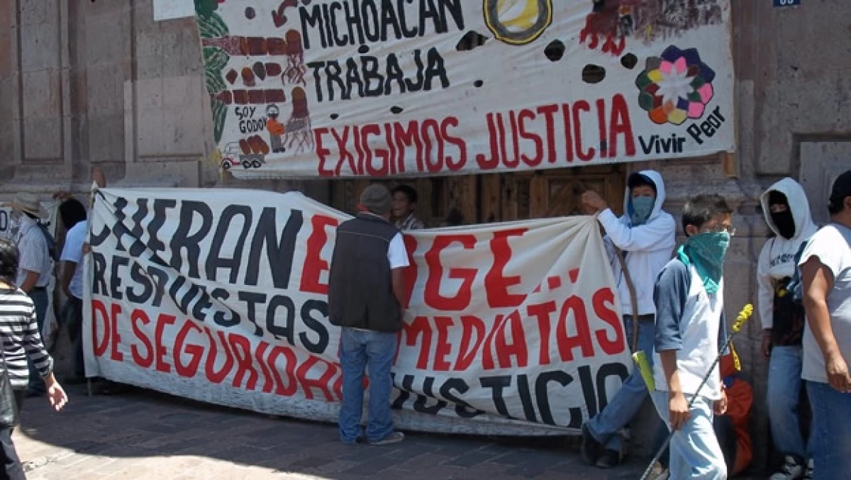 cheran manifestaciones