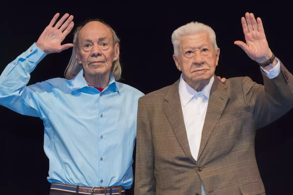 Manuel 'El Loco' Valdés e Ignacio López Tarso.