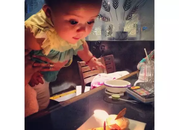 La bebita de Angélica Vale y Otto Padrón cumplió ayer jueves su primer año de vida.