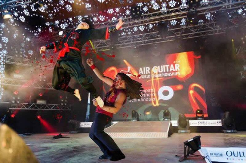 Air Guitar World Championships.