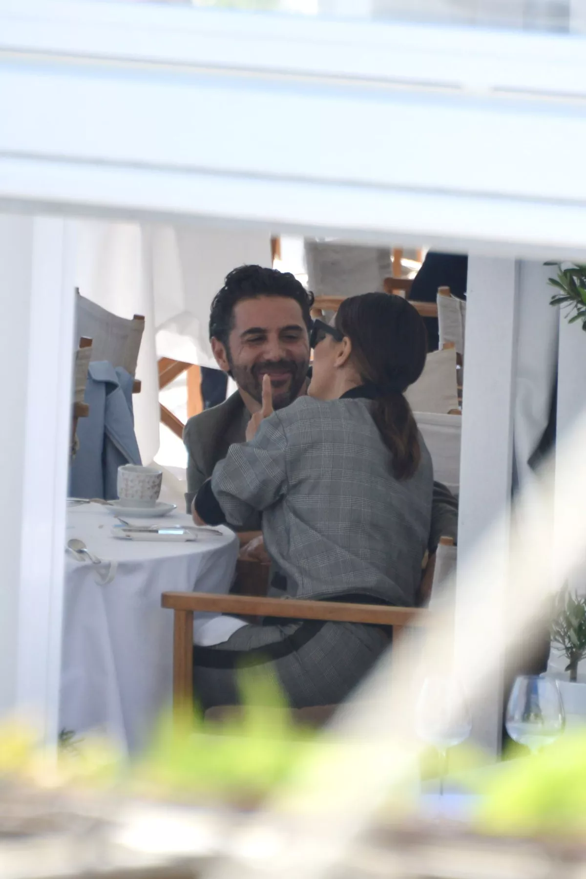 pepe baston y eva longoria en Cannes 