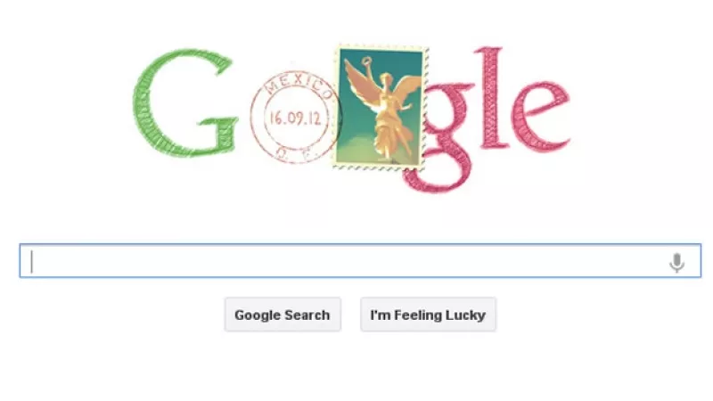 Google dedica un doodle a la independencia de Mexico