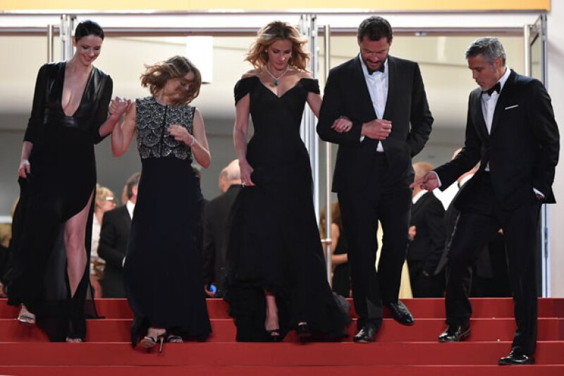 A su salida de la premiere de Money Monster, Julia reapareció usando tacones.