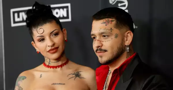 Foto de Cazzu y Christian Nodal