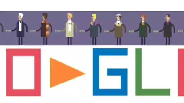 El doodle de este viernes muestra al Doctor Misterio en seis lugares diferentes.