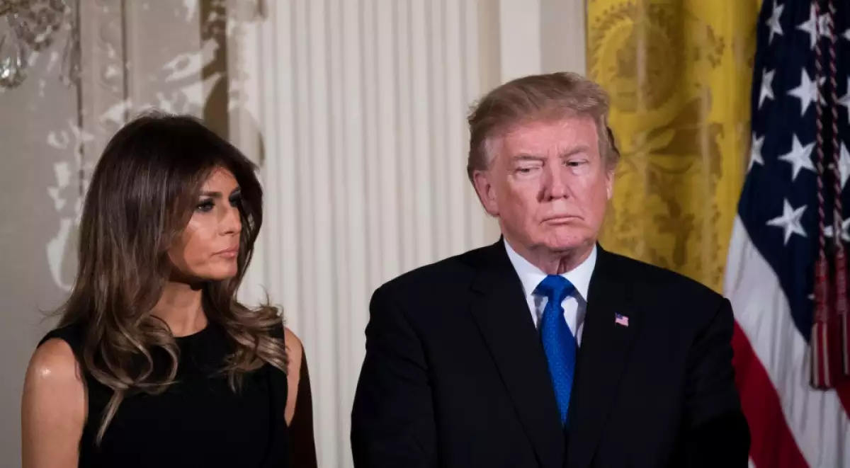 Melania y Donald Trump
