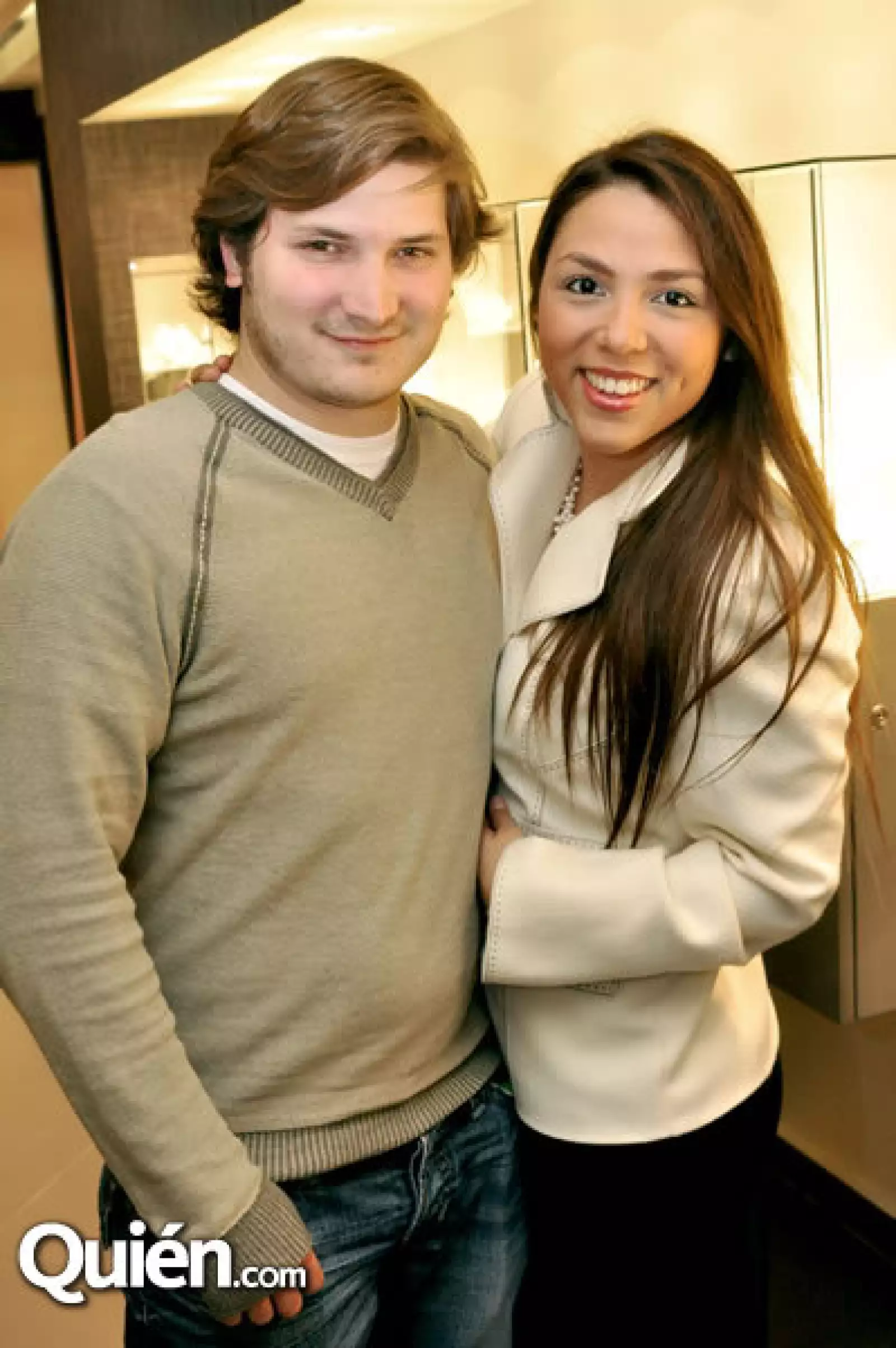 David Sepúlveda y Fernanda Peña