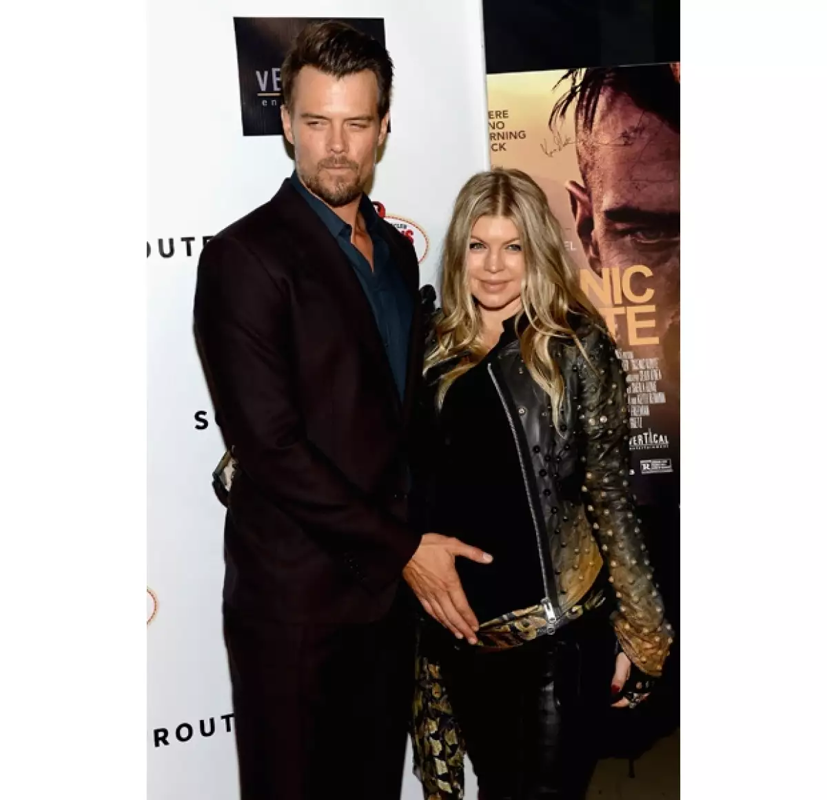 Fergie estaba muy emocionada por su embarazi con Josh Duhammel.