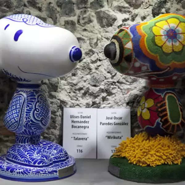 Las esculturas serán subastadas para recabar fondos para la Fundación León XIII de Chiapas.