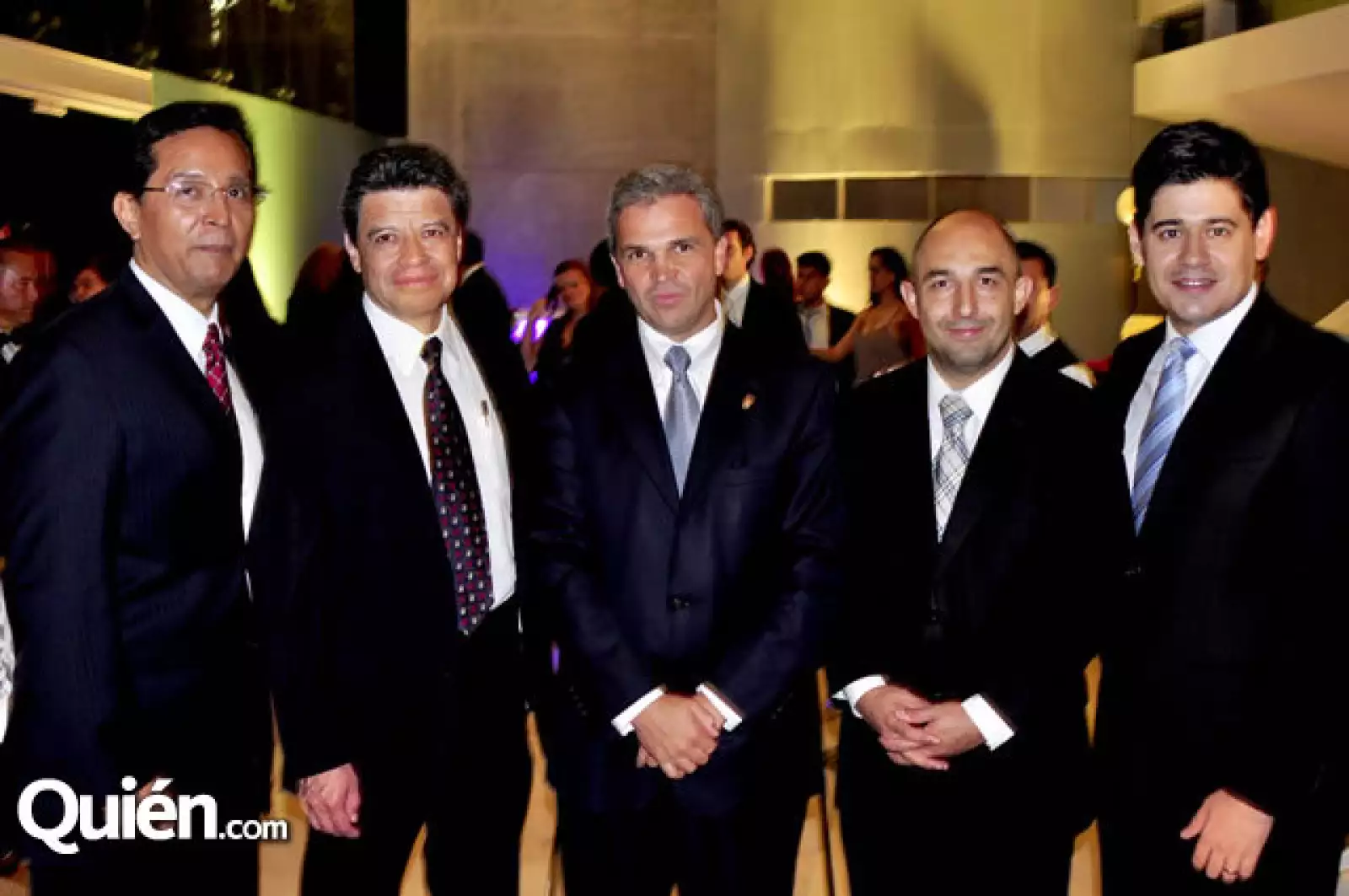 Gabriel Hidalgo, Carlos Chávez, Lorenzo Fernández, Ricardo Murcio y Alberto Ibarra