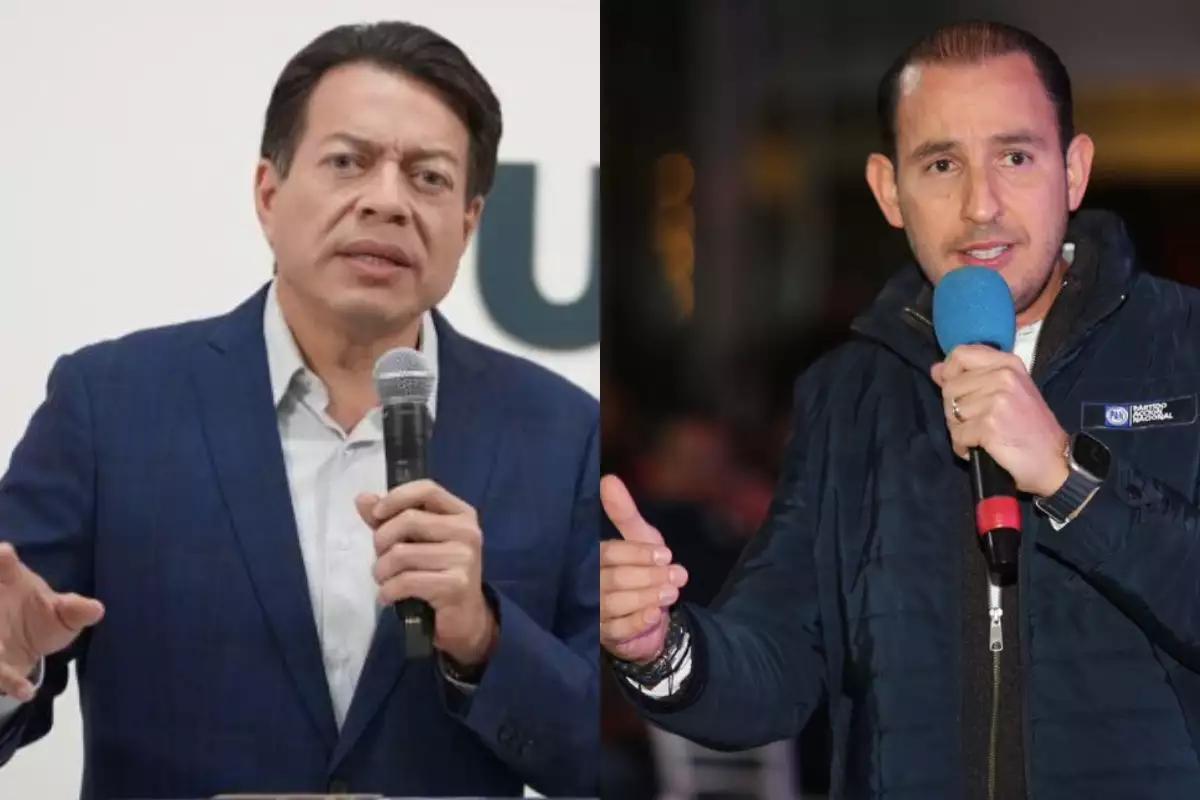 Los dirigentes de Morena y del PA