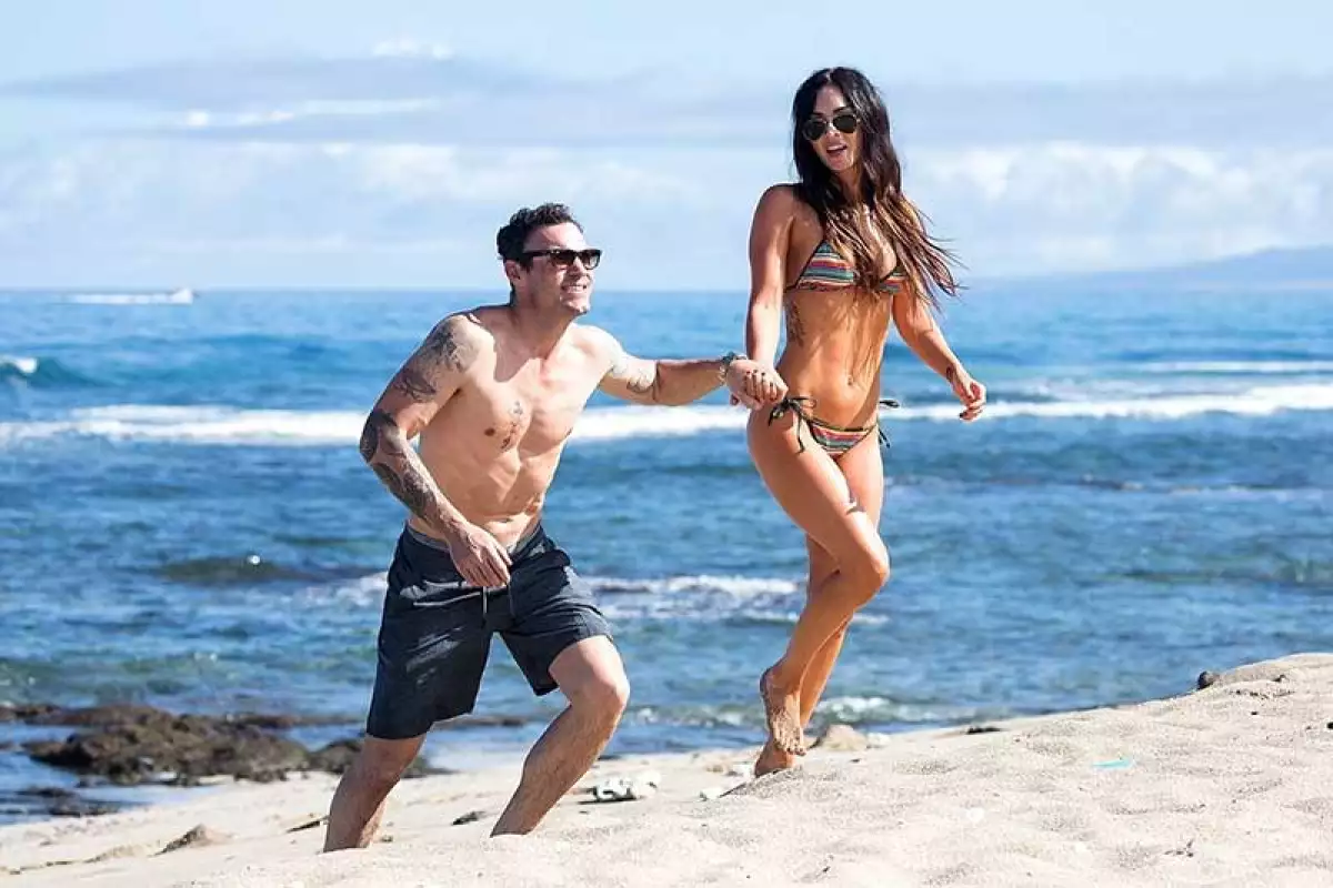 Megan Fox y Brian Austin en Hawaii 2018