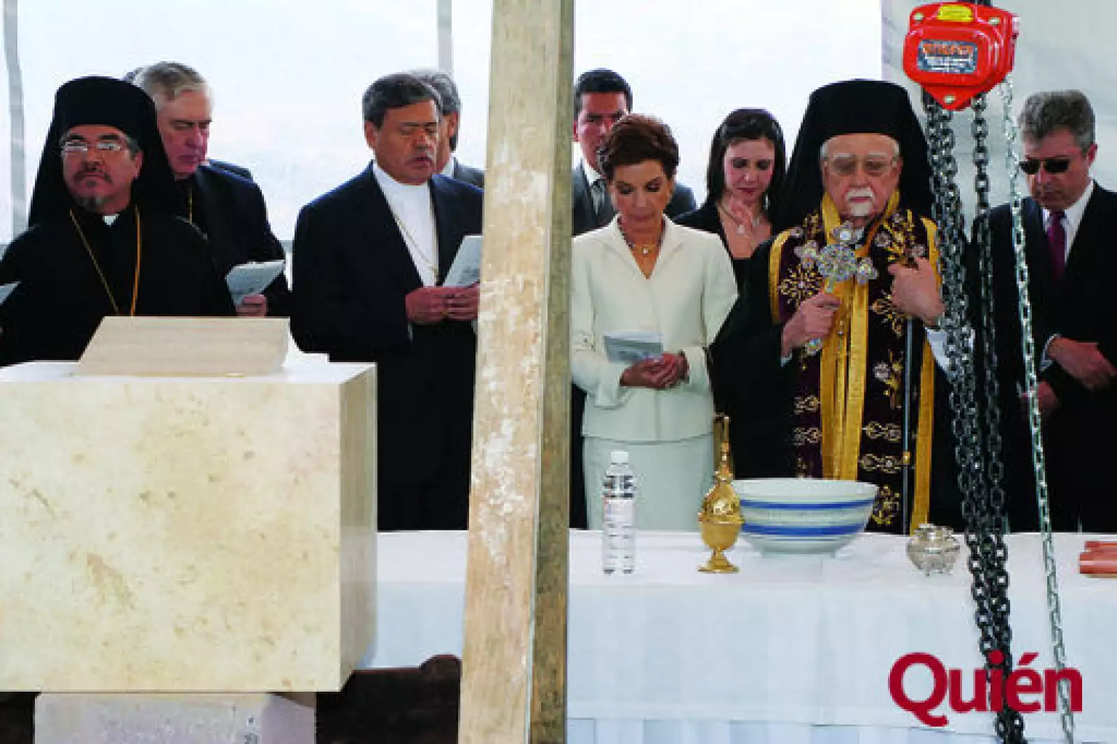 Norberto Rivera, Marta Fox, Antonio Chedraui