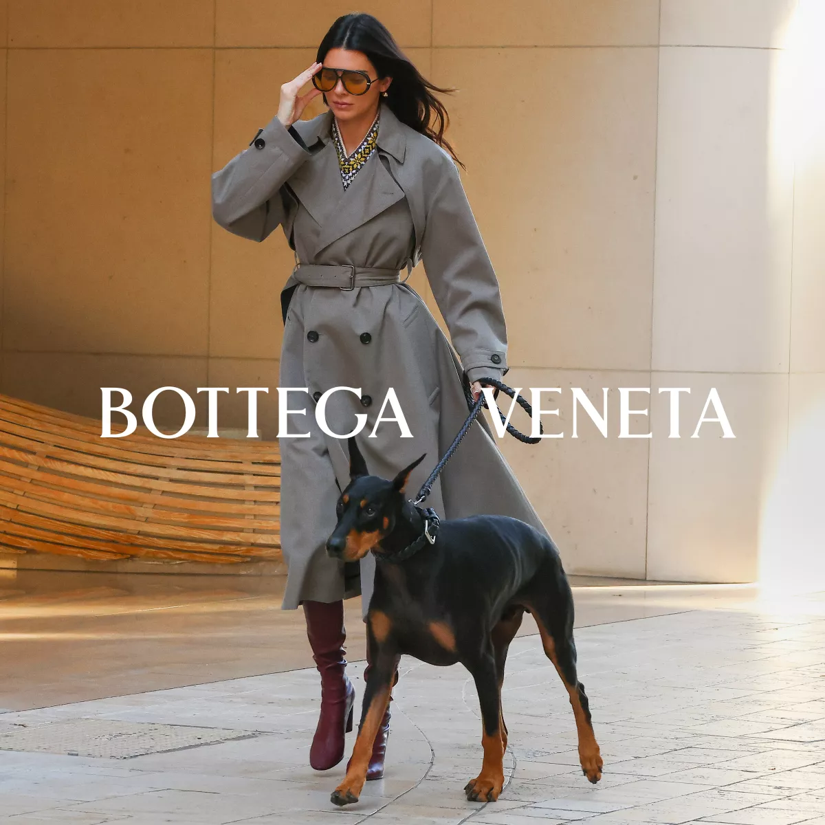 Las fotos de paparazzi de Kendall Jenner se convierten en campaña de Bottega Veneta.