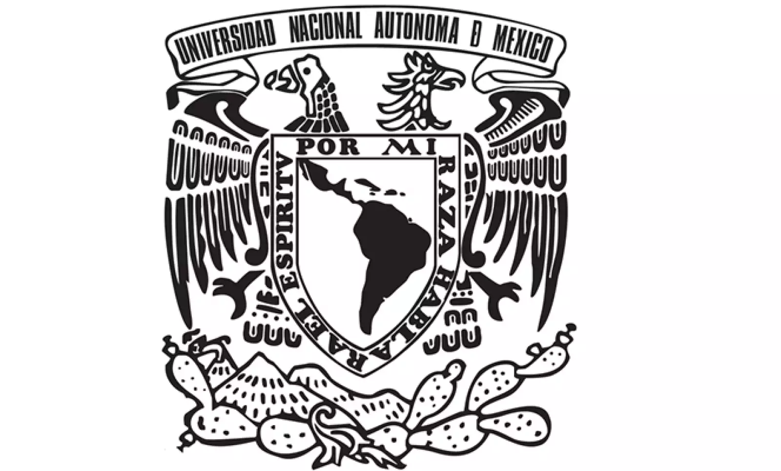 El lema que acompaña el escudo de la Universidad Nacional fue realizado en 1920 por el entonces rector José Vasconcelos.