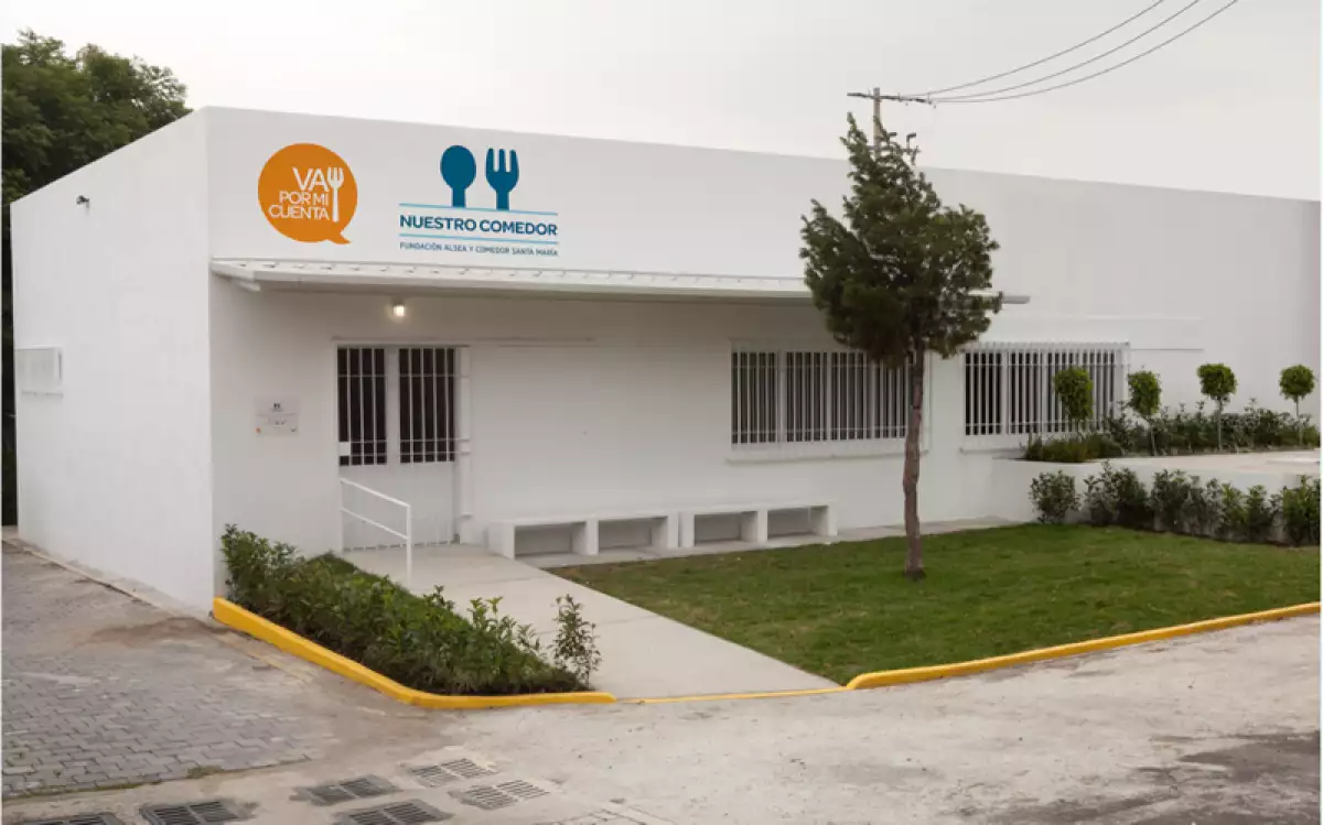 El nuevo comedor.