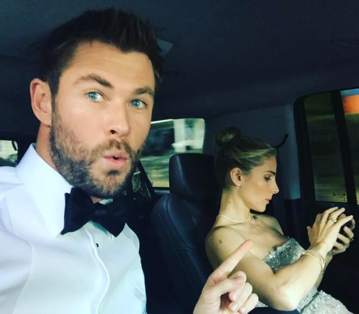 Chris Hemsworth y Elsa Pataky