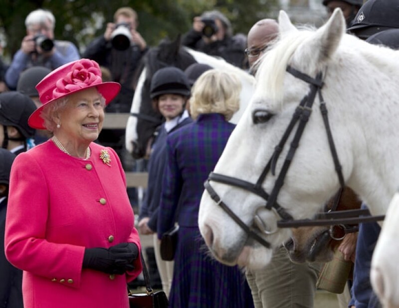 Los caballos de la reina Isabel II son siempre ganadores.