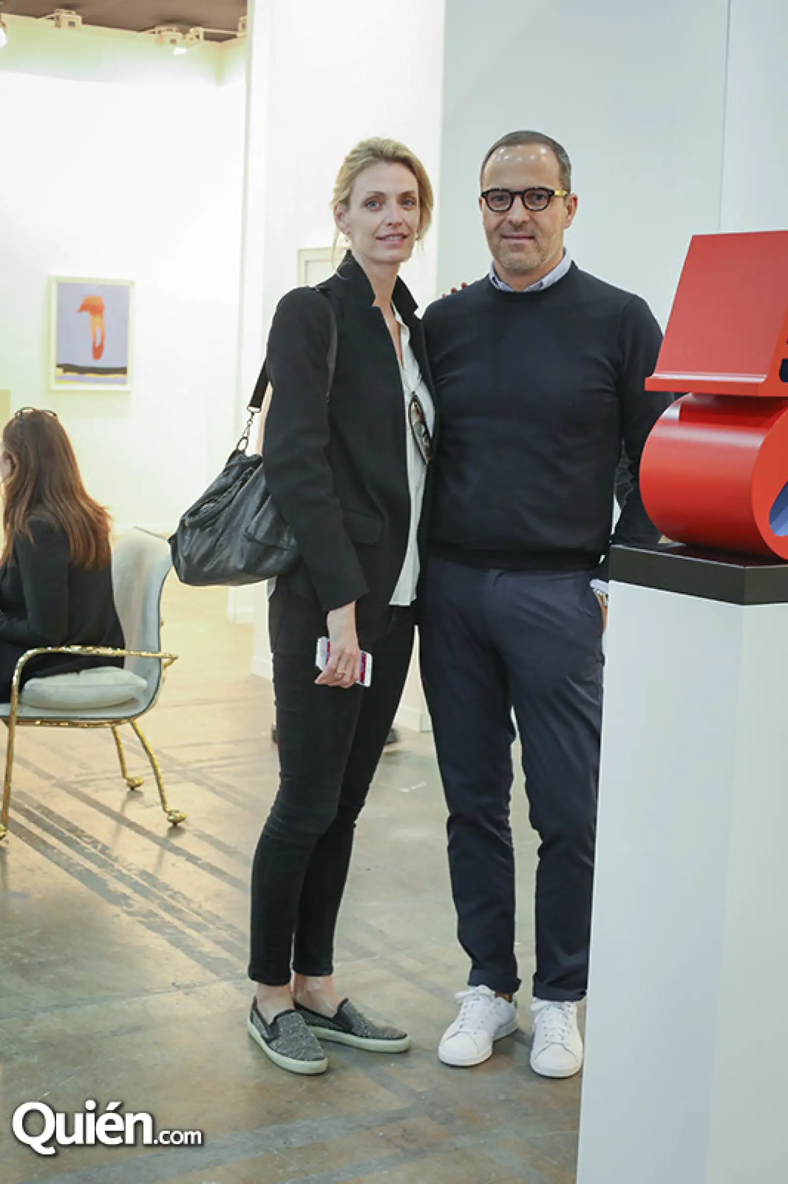 Gitte Skjodt y Jaime Gorozpe