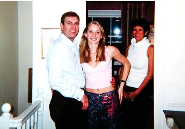 Príncipe Andrés, Virginia Roberts y Ghislaine Maxwell