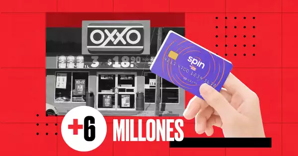 Spin, la billetera digital de Oxxo, suma 6 millones de clientes en dos años