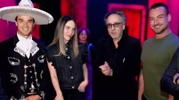 Belinda, Tim Burton e invitados en la Ciudad de México