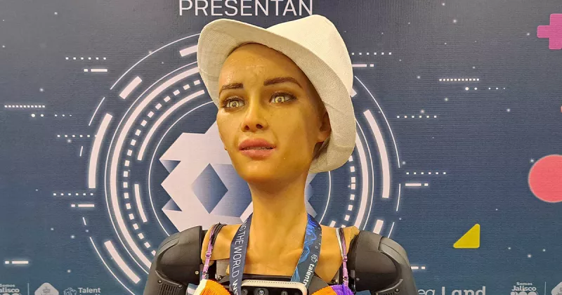 Sophia Robot en México, en Guadalajara, Jalisco