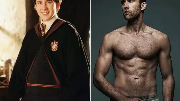 Matthew Lewis no necesitó magia para ser sexy.