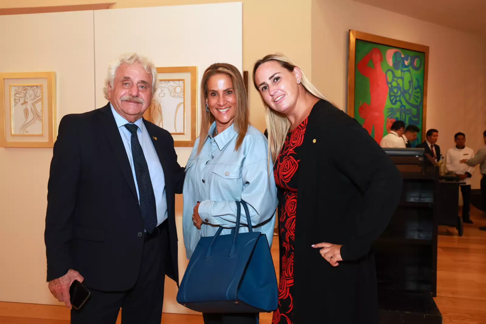 Carlos Mizrachi , Vero Salame y Arantxa Otegui 
