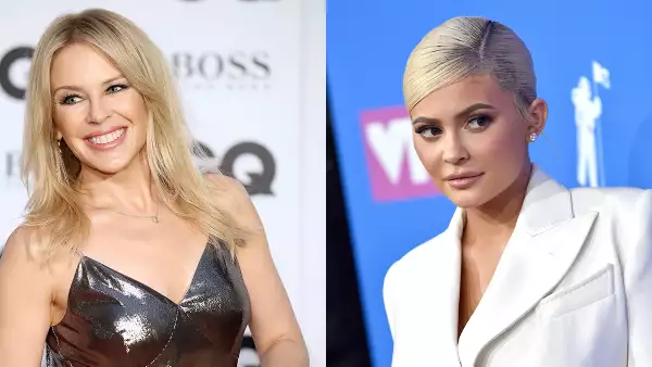 Kylie Minogue y Kylie Jenner