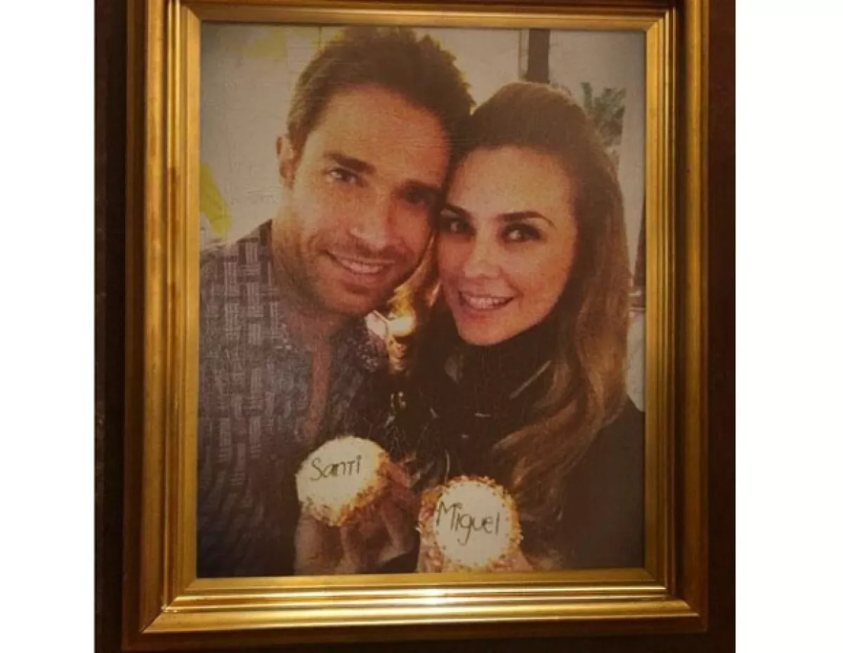 Aracely Arámbula y Sebastián Rulli celebraron los cumpleaños de sus hijos Miguel y Santiago