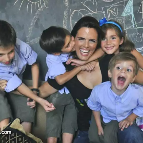Ferrán,Rosa María Oliver de Blanco,Diego,Vivian y Agustín