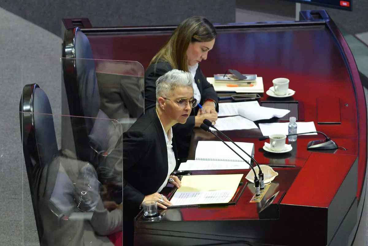 La diputada Janine Patricia Quijano Tapia, conocida como Federica Quijano