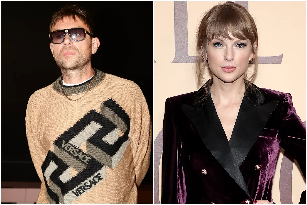 Damon Albarn y Taylor Swift 