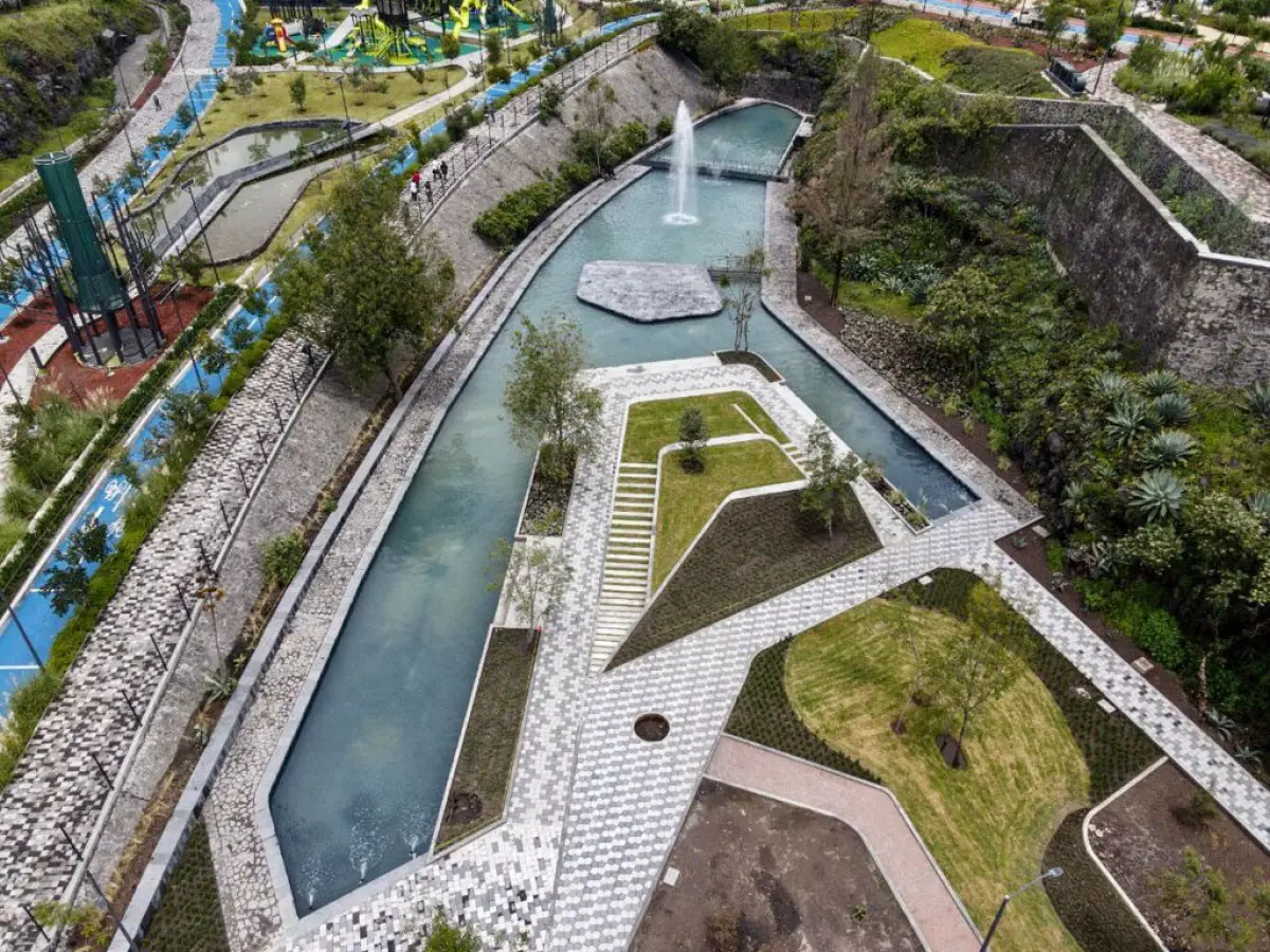 Parque Cantera alcaldía Coyoacán