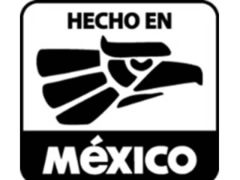 El logotipo de Hecho en México. (Foto: Cortesía)