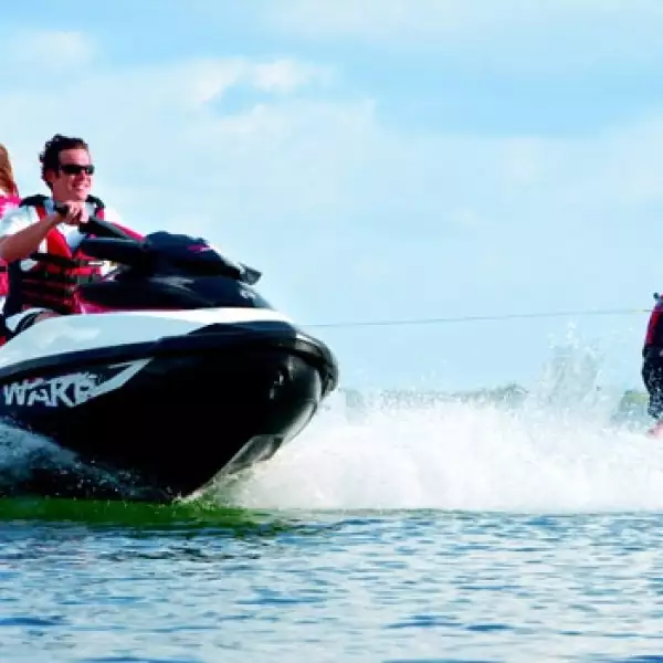 ski moto acuatica playa mar